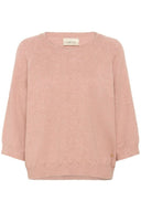 Cream trui - mahogany rose
