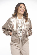 Zoso jasje in metallic brons met ritssluiting