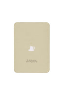 Zusss kaart ik denk aan je in een minimalistisch ontwerp op stevig papier