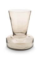 vtwonen vaas trumpet s in zandkleurig glas