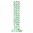HKliving kaarsenstandaard emeralds in mint groen glas