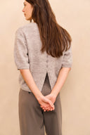 YAYA broek geweven - donkergrijs