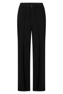 Zwarte Zoso broek travel beau in wide leg model
