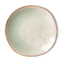 HKliving ontbijtbord in de kleur mist met een diameter van 22 cm
