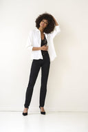 Cream blouse nola - chalk