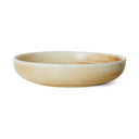HKliving schaal chef ceramics m in creme en bruin