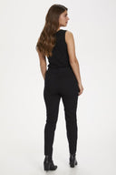 Zwarte chino broek van Kaffe met 7/8 lengte