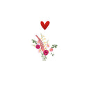 Yon kaart bloemen van 10 bij 10 cm