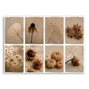 Mo-Ca slinger herfst met canvas kaarten, houten knijpers en touw