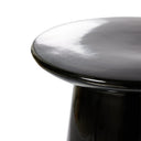 hkliving bijzettafel keramiek - zwart