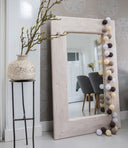 Cotton Ball Lights lichtslinger in bruin, zand en wit tinten