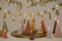 Kaars kerstboom s - goud