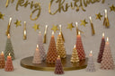 Kaars kerstboom l - eucalyptus