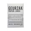 Mijn Stijl geurzakje in linnen uitvoering met wit en zwart design