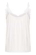 Cream top anna - creme/wit