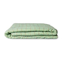 Groene HKliving sherpa plaid met ruitprint