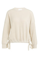 YAYA trui strikdetail - kit beige