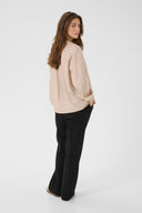 Cream blouse nola - cobblestone