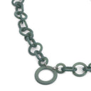 Looplabb leesbril ketting - olijfgroen