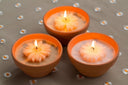 Rustik Lys kaars flower s