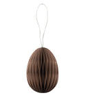 Papieren paasei van Delight Department in de kleur toffee