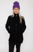 Anna Blue vest teddy - zwart