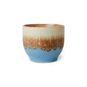 HKliving mok cafe cup shores in keramiek met een matte textuur
