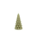 Rustik Lys kerstboomkaars in de kleur eucalyptus
