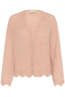 Cream vest - rose dust