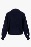 Zusss trui met hartje - donkerblauw