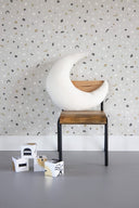 KidsDepot kussen maan - wit