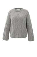 YAYA trui kabel - grijs
