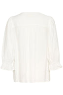 Cream blouse - wit