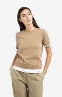 YAYA shirt blouse-zoom - khaki green