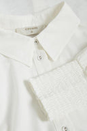 Cream blouse nola - chalk