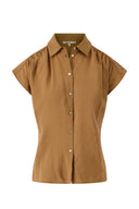 Zusss blouse in de kleur camel
