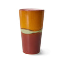 HKliving latte mok in de kleur clay uit de 70s keramiekcollectie