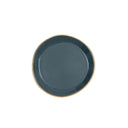 Urban Nature Culture theetip uit de Good Morning serie in blauw/grijs porselein met gouden rand