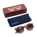 Looplabb zonnebril papillon - cherry