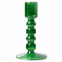 HKliving kaarsenstandaard emeralds in groen glas