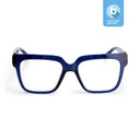 Blauwe Looplabb blue light max bril met etui