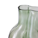 HKliving vaas glas - olijfgroen