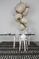 Mand gevouwen s - naturel
