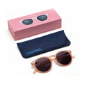 Looplabb zonneleesbril papillon - light pink