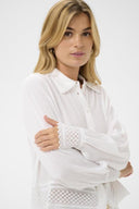 Cream blouse - snow white