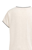 YAYA shirt fijngebreid - creme