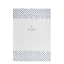 Bastion Collections theedoek - iris blue