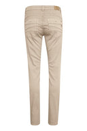 Cream broek - oatmeal