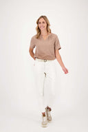 Zusss blouse - lichtbruin