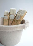 Set van Painting the Past kwasten met bamboe handvat